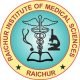 Raichur Institute of Medical Sciences, Raichur Logo